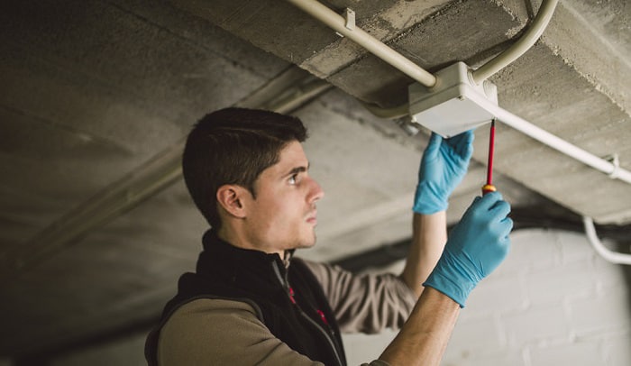 how to connect PVC conduit to an electrical box