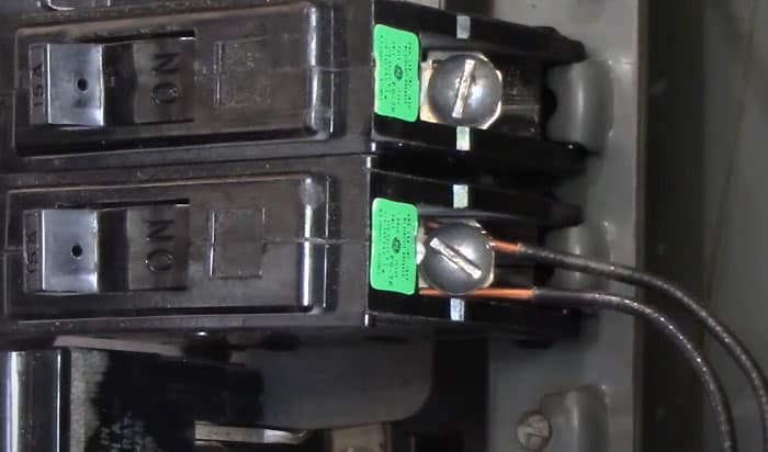 how to fix a double tapped circuit breaker