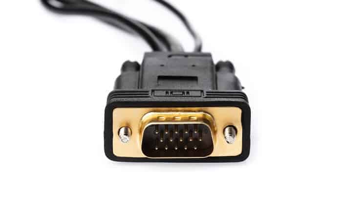 Basics Gold-Plated HDMI (Female) to VGA (Male) Adapter with 3.5mm  Audio.