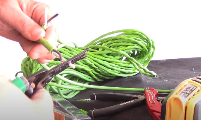 how to splice an extension cord