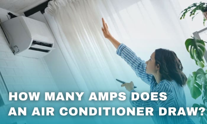 how many amps does an air conditioner use
