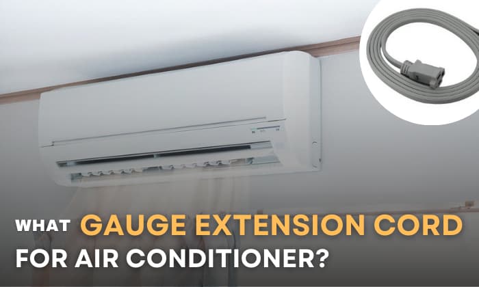 what gauge extension cord for air conditioner
