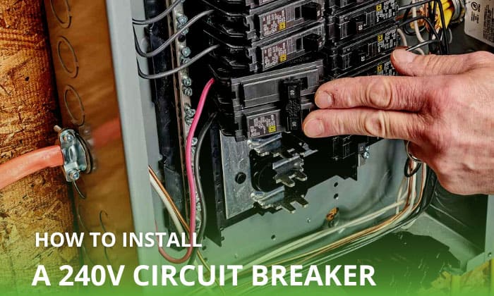 How to Install a 240v Circuit Breaker