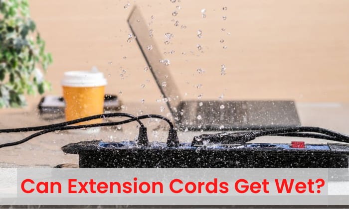 can extension cords get wet