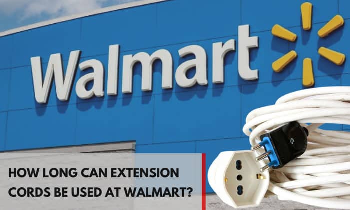 how long can extension cords be used at walmart