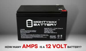 how many amps is a 12 volt battery