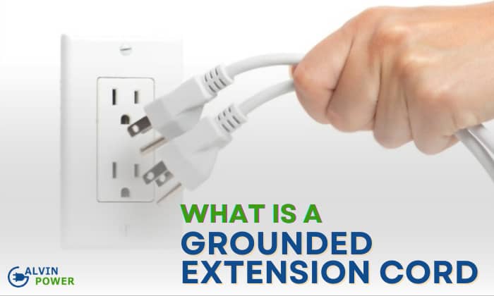 what is a grounded extension cord