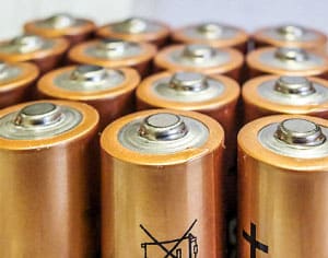 Zinc-Carbon-Battery