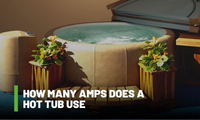 how many amps does a hot tub use