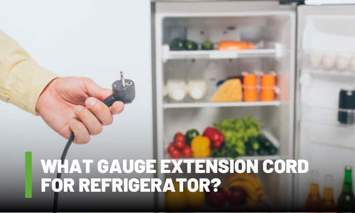 What Gauge Extension Cord For Refrigerator 1 What Gauge Extension Cord For Refrigerator