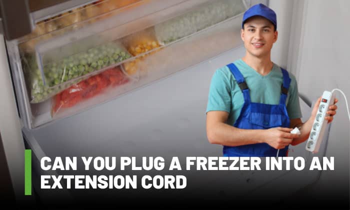 can you plug a freezer into an extension cord