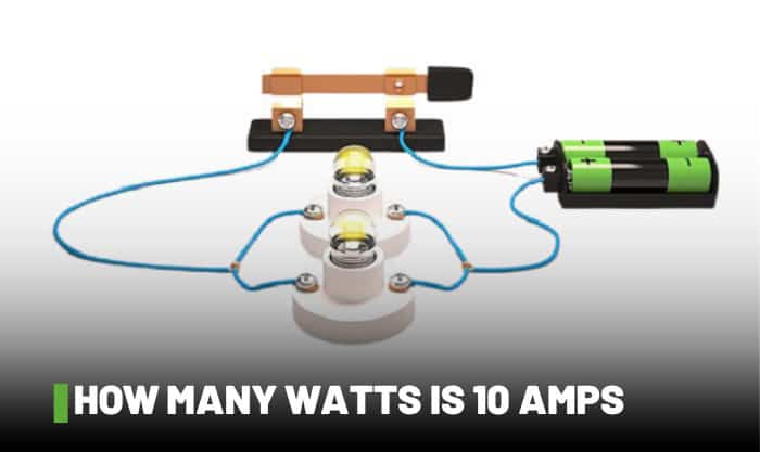 how many watts is 10 amps