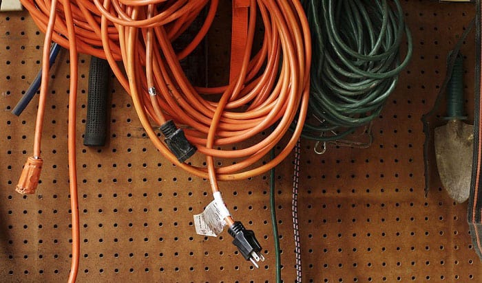 organize-extension-cords-in-garage