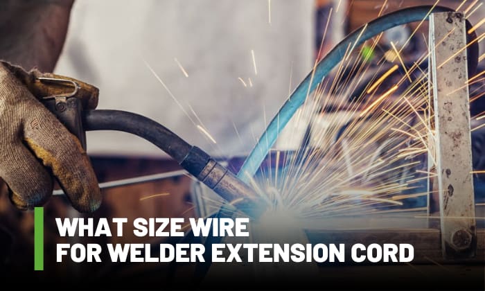 what size wire for welder extension cord