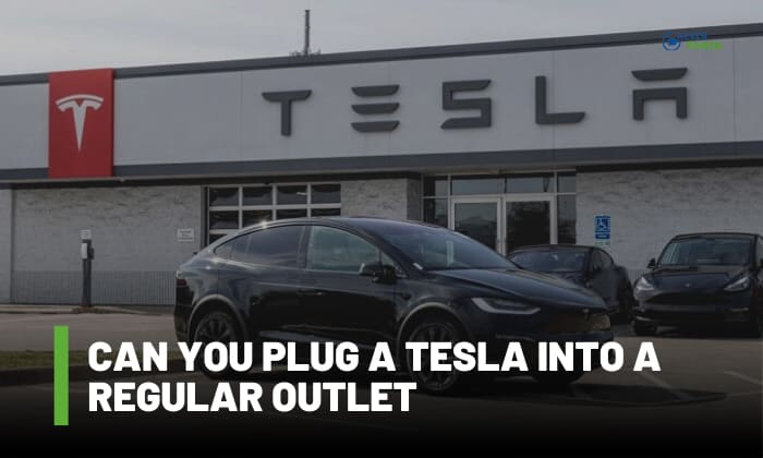 can you plug a tesla into a regular outlet