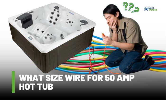 what size wire for 50 amp hot tub