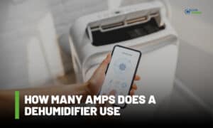 how many amps does a dehumidifier use