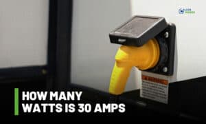 how many watts is 30 amps