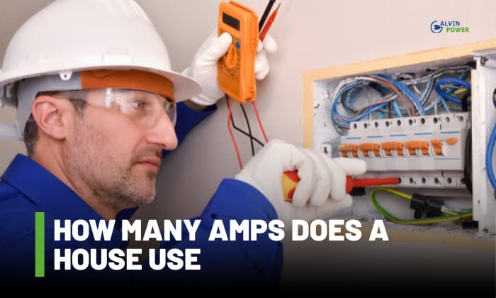 how many amps does a house use