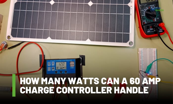 how many watts can a 60 amp charge controller handle