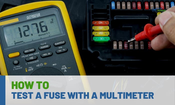 how to test a fuse with a multimeter