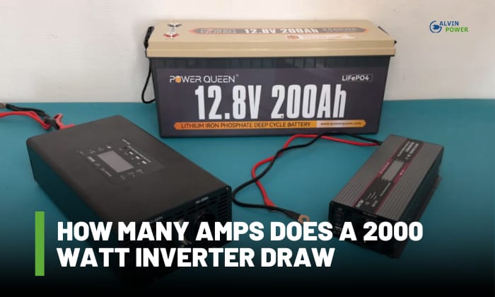 How Many Amps Does a 2000 Watt Inverter Draw