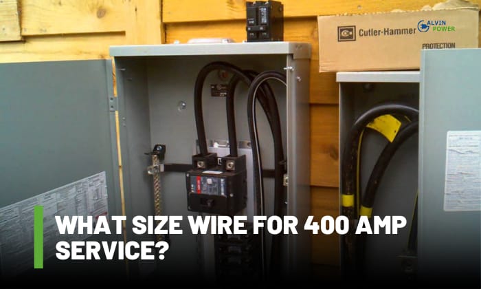 What Size Wire for 400 Amp Service