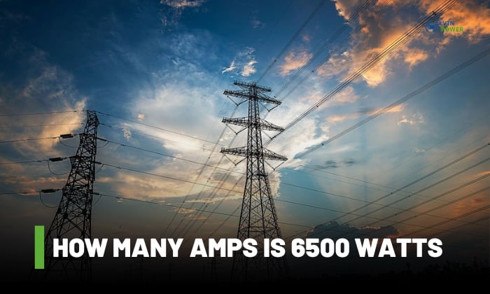 How Many Amps Is 6500 Watts