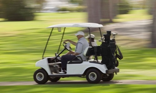Speed-of-golf-cart