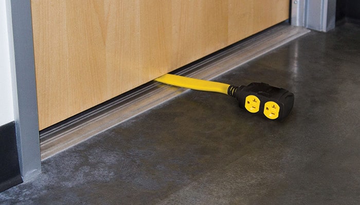 run-an-extension-cord-through-door