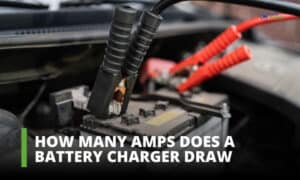 how many amps does a battery charger draw
