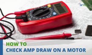 how to check amp draw on a motor