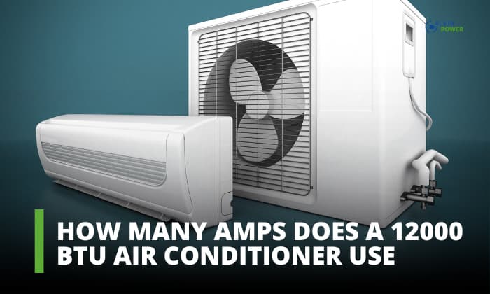 how many amps does a 12000 btu air conditioner use