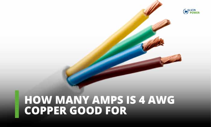 how many amps is 4 awg copper good for